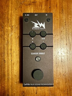 Lehle Basswitch Classic Boost Preamp