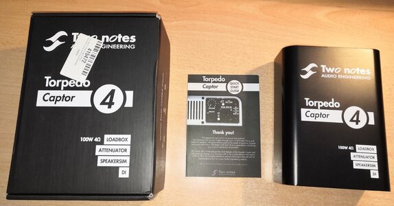 Two Notes Torpedo Captor 4 Ohm