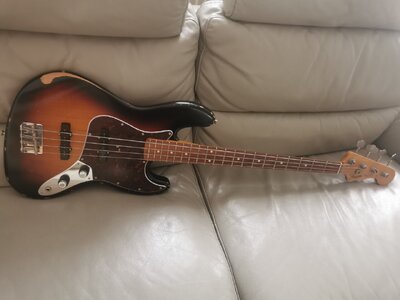 Fender Jazz Bass Roadworn 2020