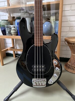 EB MM Sting Ray 4 lined fretless