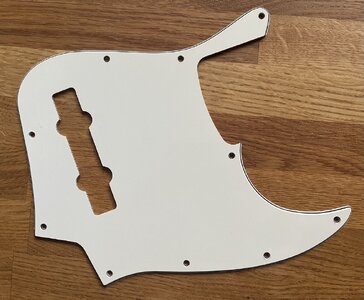 Original Fender MIM JB 5 String Pickguard