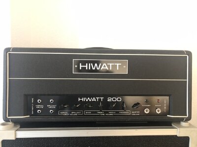 Reserviert: Hiwatt 200 aus 1972 mit KT 88