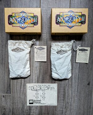 Jazz Bass Seymour Duncan Antiquity 2 pickups