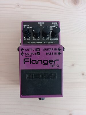 PRICEDROP!! – BOSS Flanger BF-3 – Moderner Bass Flanger