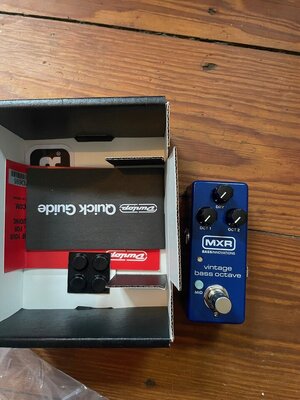 MXR M 280 Vintage Bass Octave, Bass Octaver Pedal. Top!