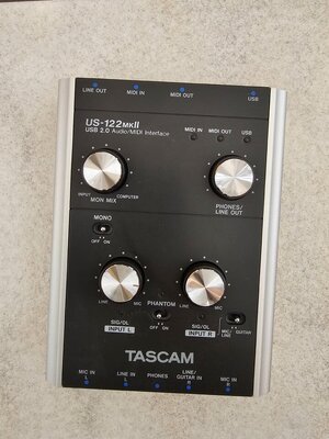 Tascam US-122 MK II USB Audio Interface