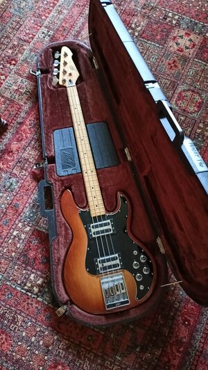 RESERVIERT Peavey T40 brownburst mit Original-Koffer