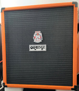 Bass Verstärker-Combo Orange Crush Bass 50 — Top Zustand