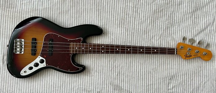 Fender Jazzbass 60s Lacquer Kloppmann Jb61