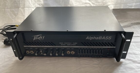 Peavey Alpha Bass 160 Watt Vollröhren AMP
