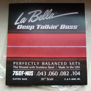 LaBella Deep Talking Bass 760F-MUS E Saite 104