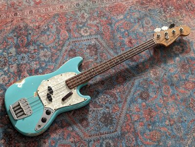 1973 Fender Mustang Bass Surf Green