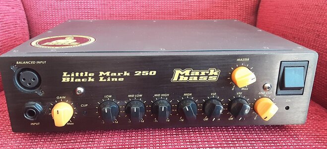 Markbass Blackline 250 Reserviert