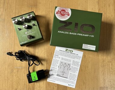 Source Audio ZIO Bass Preamp DI für Tech21 Q/Strip