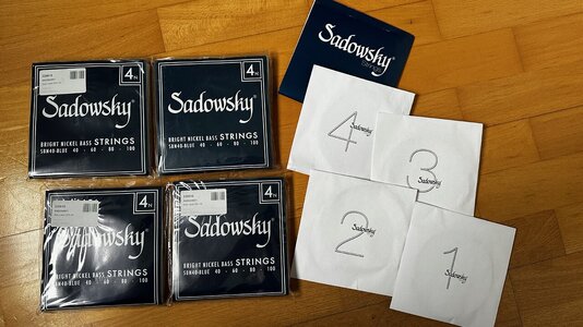 Sadowsky Blue Label SBN40 - 5 Sätze