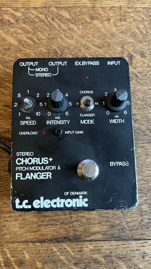 Vintage tc electronic Chorus Pitch Modulator Flanger