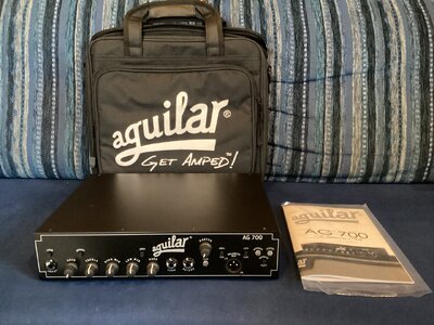 Verkauft !!!  Aguilar AG 700 incl. Carry Bag