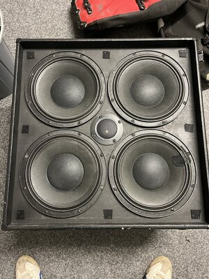 Gallien Krueger Bassbox 4x10, 800W