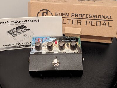 Eden CaliforniWah Filterpedal