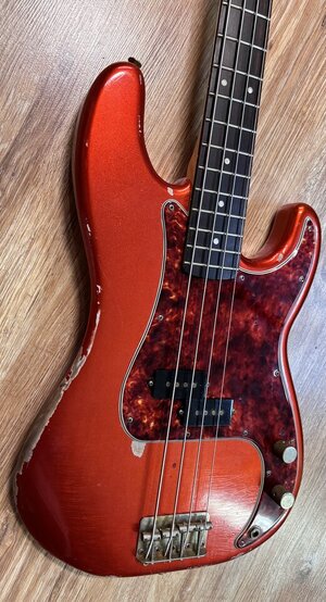 Reserviert für Peter: Hillbrand Precision Bird - Custom Relic - candy apple red