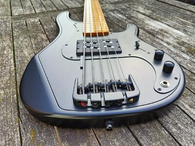 Alusonic Pentaflex 5 string bass (handbuild in Italy)
