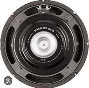 2 x Eminence Basslite SC 10