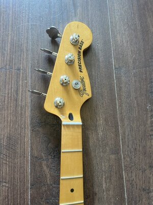 Fender Precision Hals (Maple) - Conversion zu Jazz