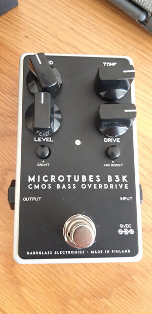 *** DARKGLASS B3K V2 Microtubes Bass Overdrive