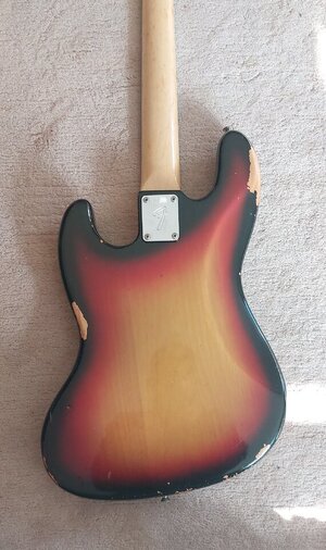 Fender Jazzbass 1974, alles original  mit Koffer