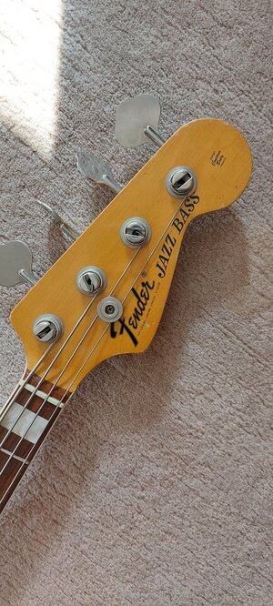 Fender Jazzbass 1974, alles original  mit Koffer