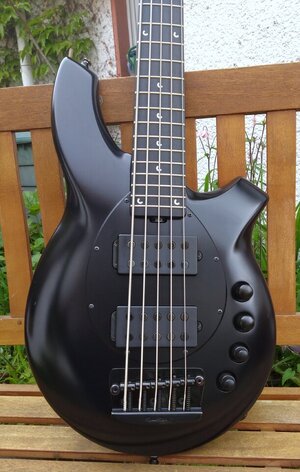 Music Man Bongo 5 HH Stealth Black