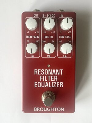 Broughton Resonant Filter Equalizer (RFE)