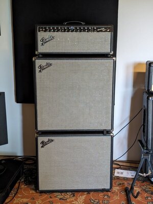 FENDER BASSMAN 100T + 410 NEO + 115 NEO