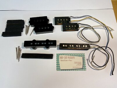 Hepcat '62 Alnico Precision Bass PJ Pickup Set NP280 EUR