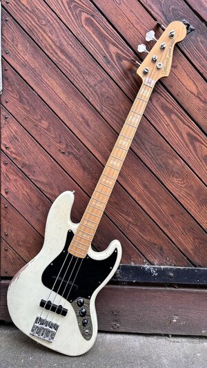 Hillbrand Jazz Bird - Custom Relic - olympic white -Alex Al