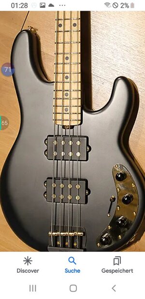 Musicman Stingray Special 4 HH BFR Kingpin