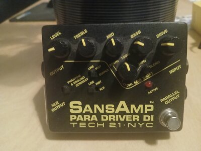 Tausche Tech21 Sansamp Para Driver V1 gegen Sansamp VT Bass DI
