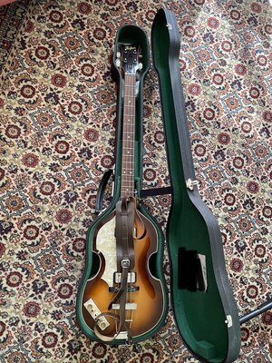 Höfner 500/1 62 Reissue Violin Bass Lefty lefthanded