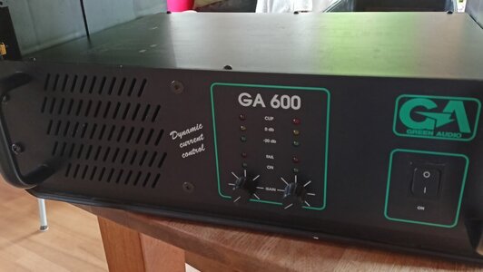 Green Audio GA 600 Endstufe