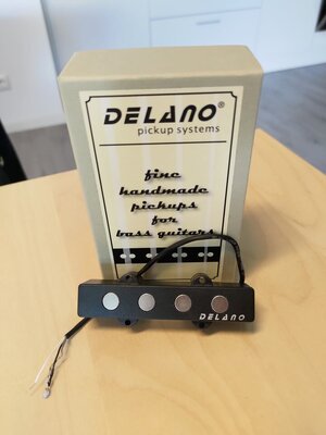 Delano JMVC 4 FE/M2 Bridge Jazz Bass Pickup