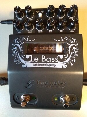 Tausche Two Notes Le Bass Röhren-Preamp - sehr variabel Top-DI Speakersim gegen preiswerten Bass