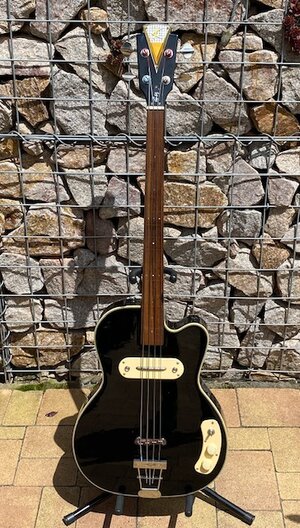 KultBass- Kay K 162 Fretless RI Semi