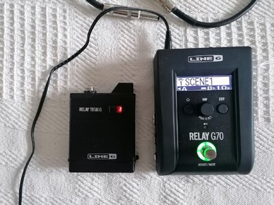 Line 6 Relay G70 digitales Funksystem im Stompbox-Format