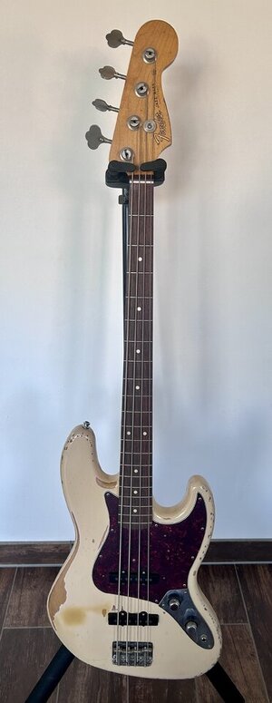 Ebass: Original Fender Flea, 4-String signature Bass RDWRN SHP