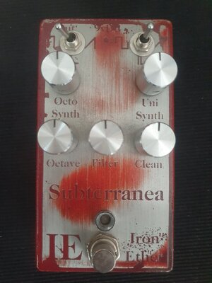 Iron Ether Subterranea, analog synth/octave pedal