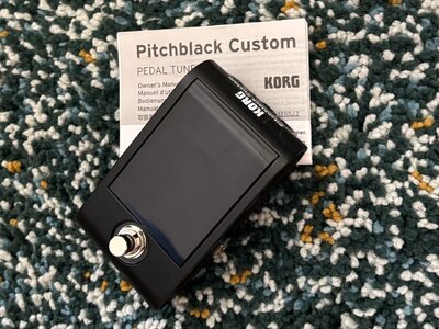 Korg Pitchblack Custom Pedal Tuner