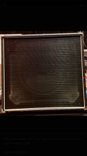 Ampeg 1x15 Bassbox SVT15E USA