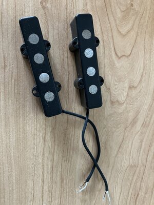 Häussel JB4 ‘Big Mag’ Set Bass Pickups J-Bass style