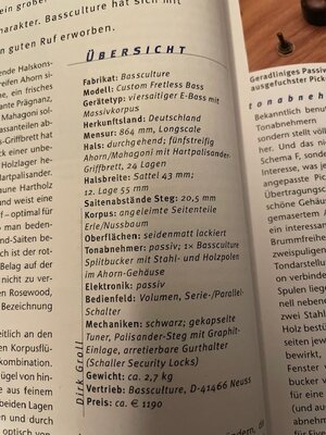 Suche: Hätte Lust auf einen Bass von Bassculture