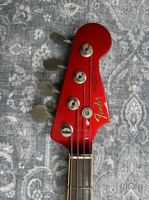 Fender Jazz Bass JB-65 US (Japan) CAR with matching headstock